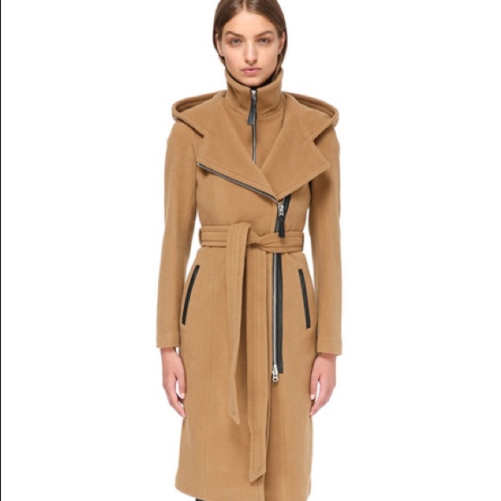 Mackage Janya Tailored Hooded Coat + Removable Bib